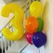 40 Inch Yellow Graffiti Number 3 Balloon – Jumbo Helium Foil Mylar Balloon for Birthday, Anniversary, Wedding, or Party Decorations (Macaron Yellow)